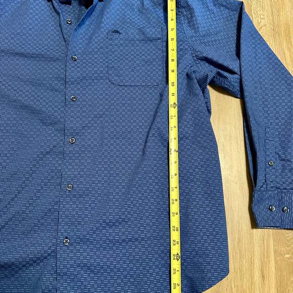 Tommy Bahama Sarasota Stretch Ventura Isles IslandZone Stripe Woven Shirt - Picture 2 of 7